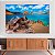 Quadro Decorativo Canvas Paisagem de Praia com Tartaruga  Horizontal - Imagem 2