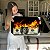 Quadro Decorativo Canvas Nota de 100 Dolares Pegando Fogo Horizontal - Imagem 6
