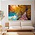Quadro Decorativo Canvas Paisagem de Lago Cristalino em meio ao Bosque Horizontal - Imagem 3