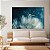 Quadro Decorativo Canvas Floral Dente de Leão com Gota De Água Horizontal - Imagem 3