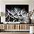 Quadro Decorativo Canvas Floral Detalhes Dente de Leão Fundo Preto Horizontal - Imagem 4