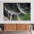 Quadro Decorativo Canvas Floral Detalhes Minimalistas de Dentes de Leão Molhados Horizontal - Imagem 2