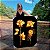 Quadro Decorativo Canvas Floral Elegante Rosas Gold Vertical - Imagem 2
