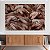 Quadro Decorativo Canvas Folhagem Tropical Bronze Horizontal - Imagem 2