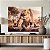 Quadro Decorativo Canvas Família Leão 3 Filhotes Horizontal - Imagem 4