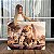 Quadro Decorativo Canvas Família Leão 3 Filhotes Horizontal - Imagem 1