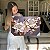 Quadro Decorativo Canvas Duas Flores Brancas Folhas Douradas Horizontal - Imagem 6
