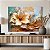 Quadro Decorativo Canvas Composição Flor Dourada Horizontal - Imagem 5