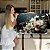 Quadro Decorativo Canvas Flores Brancas em Vaso Dourado Horizontal - Imagem 7