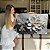 Quadro Decorativo Canvas Flores Brancas Bordas Douradas Horizontal - Imagem 7