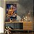 Quadro Decorativo Canvas Religioso Buda Abstrato Fundo Cósmico Vertical - Imagem 3