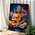 Quadro Decorativo Canvas Religioso Buda Abstrato Fundo Cósmico Vertical - Imagem 4