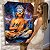 Quadro Decorativo Canvas Religioso Buda Abstrato Fundo Cósmico Vertical - Imagem 6