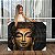 Quadro Decorativo Canvas Religioso Buda Rosto Abstrato Horizontal - Imagem 1