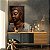 Quadro Decorativo Canvas Religioso Buda Rosto Abstrato Vertical - Imagem 2