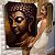 Quadro Decorativo Canvas Religioso Buda Rosto Abstrato Vertical - Imagem 6