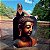 Quadro Decorativo Canvas Religioso Buda Rosto Abstrato Vertical - Imagem 1