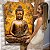 Quadro Decorativo Canvas Religioso Buda Abstrato Vertical - Imagem 6