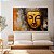 Quadro Decorativo Canvas Religioso Buda Rosto Abstrato Horizontal - Imagem 4