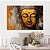 Quadro Decorativo Canvas Religioso Buda Rosto Abstrato Horizontal - Imagem 2