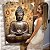 Quadro Decorativo Canvas Religioso Buda Segurando Flor Vertical - Imagem 6