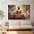 Quadro Decorativo Canvas Religioso Buda Abstrato Horizontal - Imagem 3
