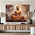 Quadro Decorativo Canvas Religioso Buda Abstrato Horizontal - Imagem 5