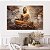 Quadro Decorativo Canvas Religioso Buda Abstrato Horizontal - Imagem 4