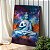 Quadro Decorativo Canvas Religioso Buda Abstrato Fundo Cósmico Vertical - Imagem 4