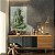 Quadro Decorativo Canvas Religioso Buda Abstrato Fundo Verde Vertical - Imagem 3