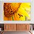 Quadro Decorativo Canvas Flores Girassol com Abelha Horizontal - Imagem 2