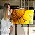 Quadro Decorativo Canvas Flores Girassol com Abelha Horizontal - Imagem 7