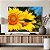 Quadro Decorativo Canvas Flores Dois Girassois Horizontal - Imagem 5