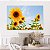 Quadro Decorativo Canvas Flores Plantação de Girassois Horizontal - Imagem 4