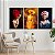 Quadros Decorativos Trio em Canvas Mulheres com Flores na Cabeça - Imagem 4