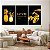 Quadros Decorativos Trio em Canvas Natureza Botânica Nature Botanical Mood - Imagem 5