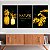 Quadros Decorativos Trio em Canvas Natureza Botânica Nature Botanical Mood - Imagem 2