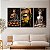 Quadros Decorativos Trio em Canvas Religioso Composição Buda - Imagem 3