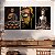 Quadros Decorativos Trio em Canvas Religioso Composição Buda - Imagem 5