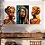 Quadros Decorativos Trio em Canvas Beleza Feminina Rostos de Mulheres Pintura - Imagem 4