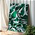 Quadro Decorativo Canvas Composição Folhas Brancas e Verdes Vertical - Imagem 1