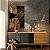 Quadro Decorativo Canvas Composição Folhas Brancas e Douradas Costela de Adão Vertical - Imagem 3