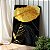 Quadro Decorativo Canvas Folhas Pretas e Douradas Golden Vertical - Imagem 1