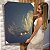 Quadro Decorativo Canvas Floral Dente de Leão Fundo Azul Vertical - Imagem 5