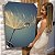 Quadro Decorativo Canvas Floral Dente de Leão com Gota D'água Fundo Azul Vertical - Imagem 5