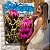 Quadro Decorativo Canvas Floral Cactos com Flor Rosa Vertical - Imagem 5