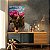 Quadro Decorativo Canvas Floral Cactos com Flor Rosa Vertical - Imagem 3