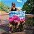 Quadro Decorativo Canvas Floral Cactos com Flor Rosa Vertical - Imagem 6