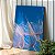 Quadro Decorativo Canvas Floral Dentes de Leão em Fundo Azul - Imagem 3