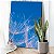 Quadro Decorativo Canvas Floral Dentes de Leão em Fundo Azul - Imagem 3